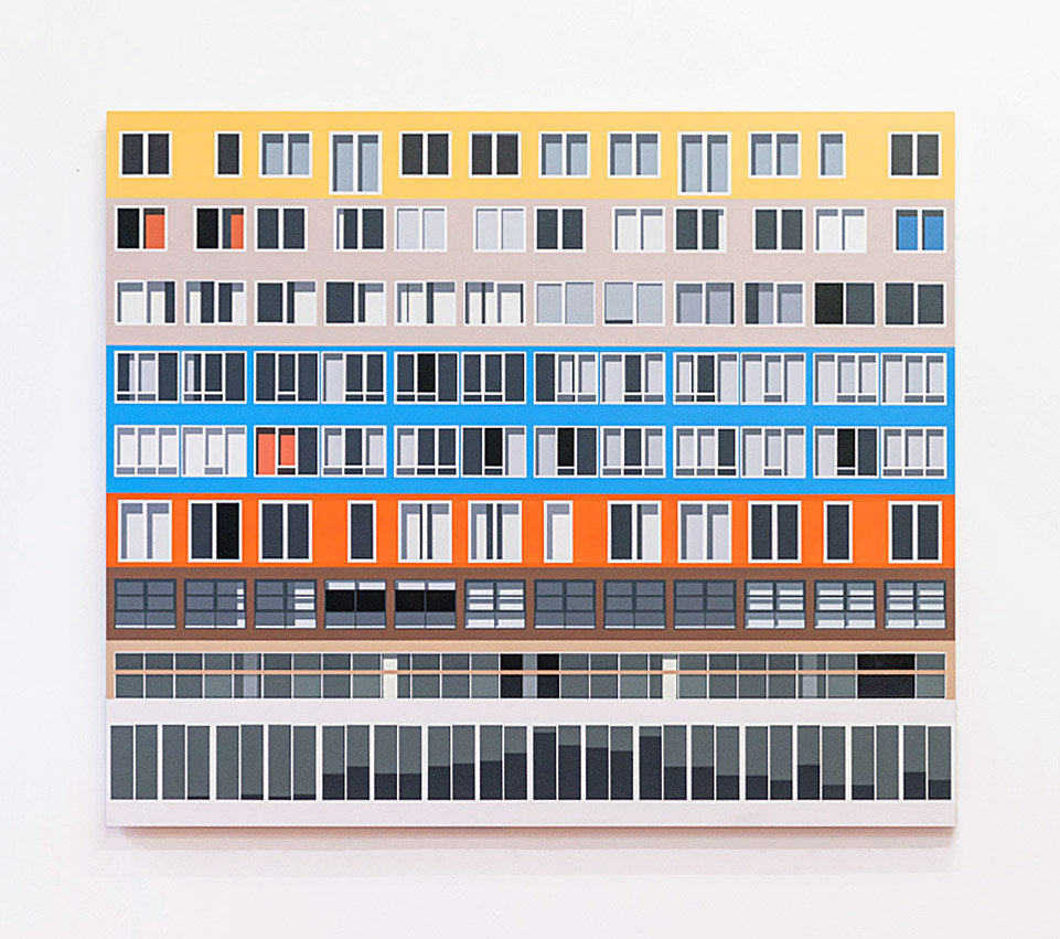 modern architectural paintings