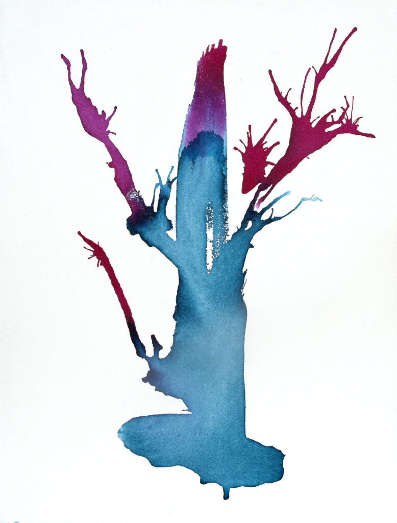 abstract tree paintings 