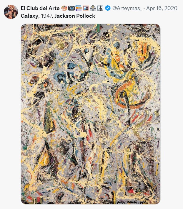 Janet Sobel and Jackson Pollock 